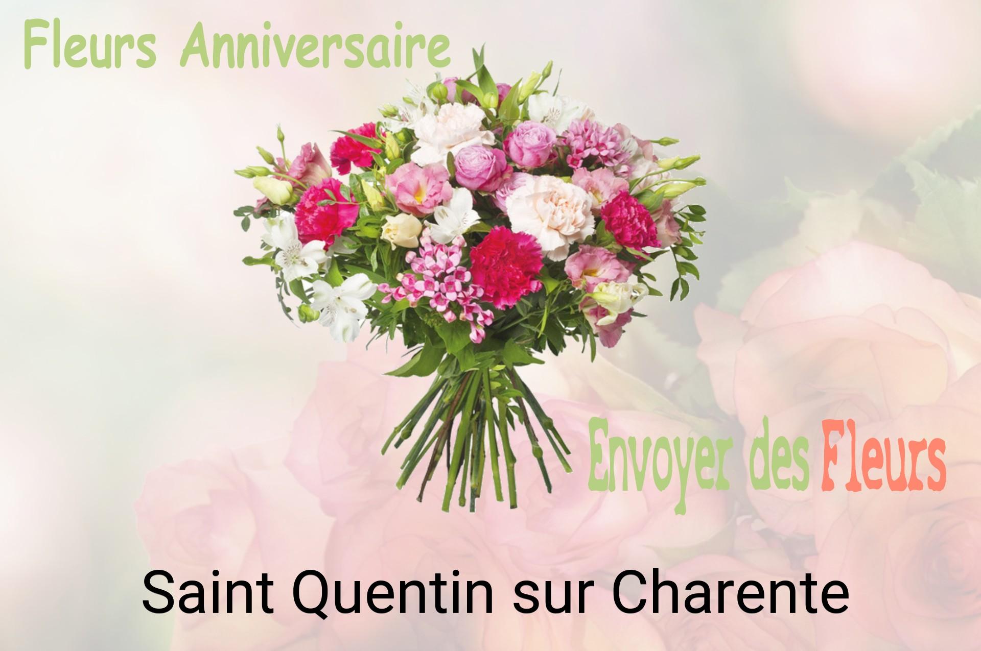 Bouquet de fleurs d’anniversaire livré à Saint-Quentin-sur-Charente