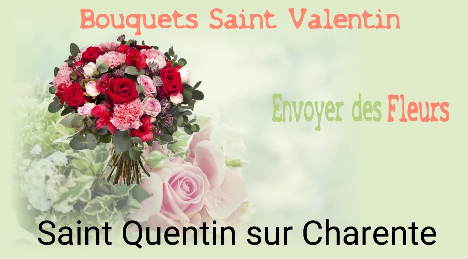 Roses de Saint-Valentin livrées à Saint-Quentin-sur-Charente